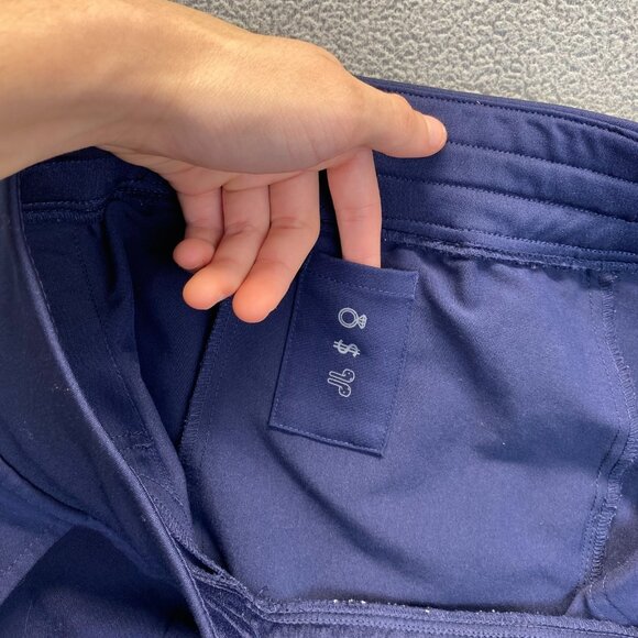 Figs Pants Womens XL/P Blue Scrub Bottom Zamora Jogger Nurse Workwear,Pockets - Picture 7 of 16